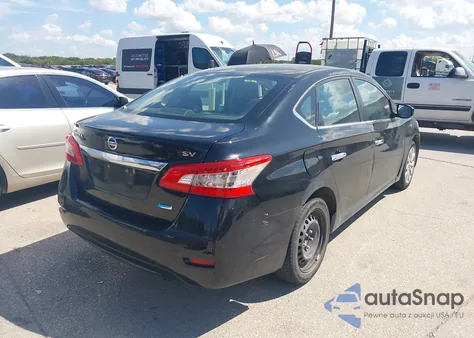 2013 Nissan Sentra Sv из США, поврежденный, VIN 1N4AB7AP0DN910166